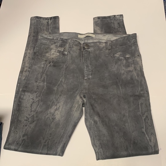 JOE’S Jeans Scale Print Gray Skinny Jeans Size 30 - Picture 2 of 12